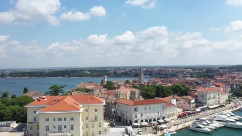 Buildings in Porec
