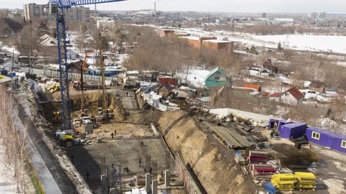Top View of Construction