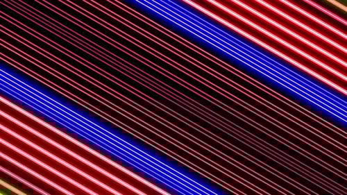 VJ Neon Stripes Loop
