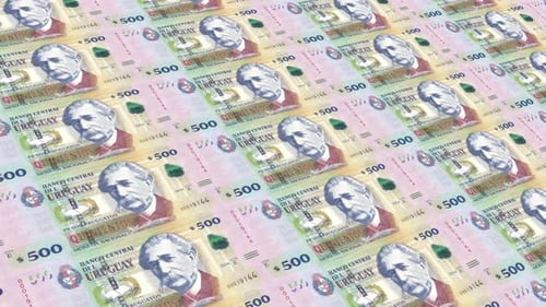 Uruguay Money / 500 Uruguayan Peso 4K