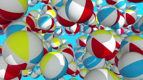Beach Ball 02 4k