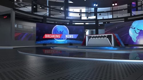 Virtual Studio Set 680 Camera 14
