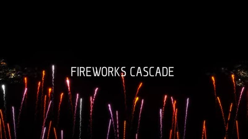 Fireworks Cascade Kit Widescreen, Backgrounds Motion Graphics ft. award ...