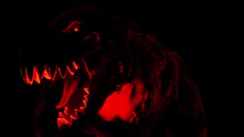 Scary Hell Dinosaur Vj Loop
