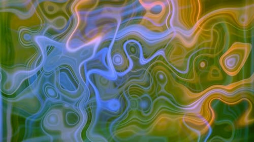 Abstract Fluid Flowing Background with Vibrant Colors