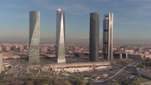 Cuatro Torres Business Area in Madrid
