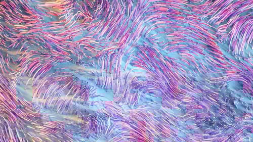 Abstract Fluid Digital Lines Particle Background