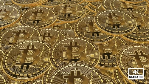 Golden Bitcoin bewegt sich langsam V5