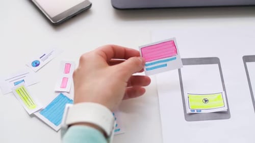Designing Website with Paper Mockups