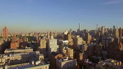Corporate Business City District in New York City