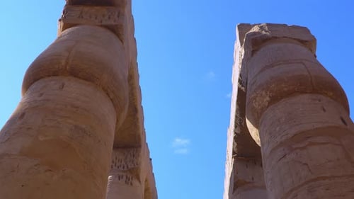 Luxor Temple in Luxor Ancient Thebes Egypt