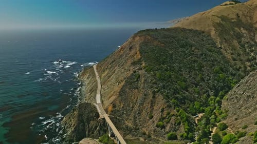 Bixby Creek Bridge an der Big Sur Küste von Kalifornien