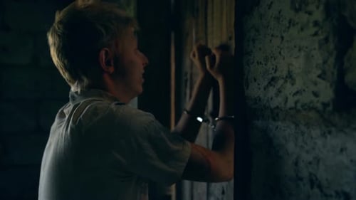 Kidnapped Man Teenager Sits Chained In Dark Chamber And Awaits Free