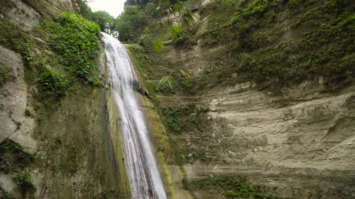 Beautiful Tropical Waterfall Philippines Cebu
