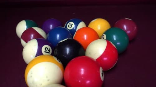 Billiard Balls Triangle
