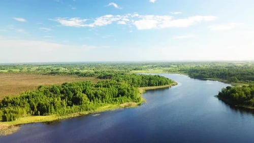 Beautiful Landscape Of Lake Moshno 08