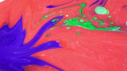 Abstrakte bunte Farbe Farbe Tinte Explode Diffusion Psychedelic Blast Bewegung 11
