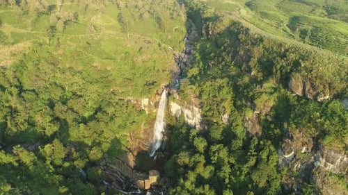 A Hill Country Waterfall