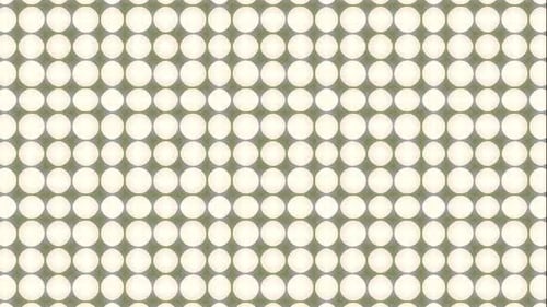 Geometric Grid of Flickering Lights Background Animation