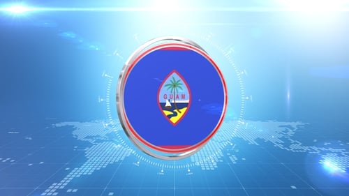 Futuristic Circular Metallic Frame Logo Reveal for Broadcast News