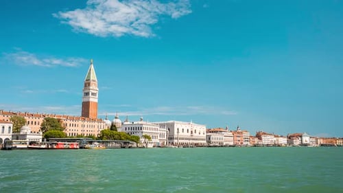 Hermosa vista en Time Lapse de Venecia, Italia