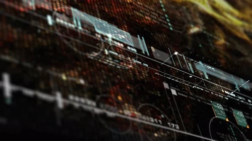 Data Sequence Simulation HUD 08