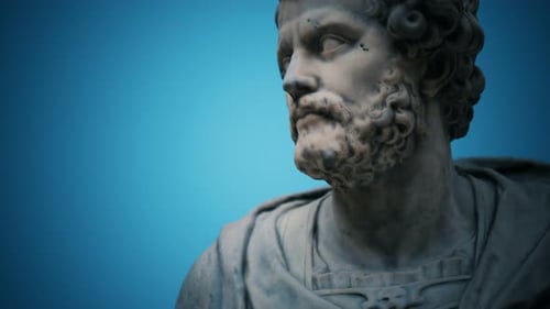 Annibal Antique Marble Statue