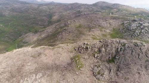Rocky Mountain Wilderness Aerial View