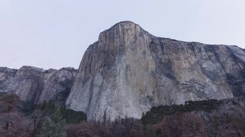 Monte El Capitán por la mañana. California, EE.UU.