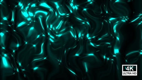 Abstract Neon Liquid Light Flowing Seamless Loop Background