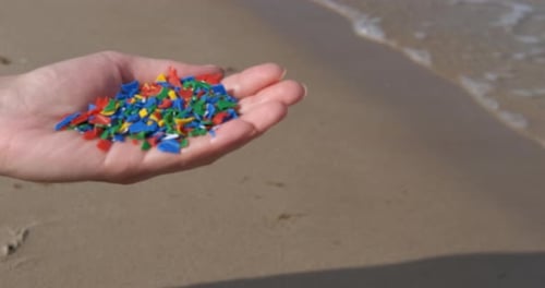 Tiny Plastic in Hands