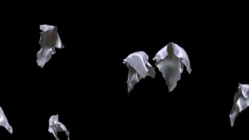 Metallic Plate Tearing Destruct Transition with Alpha Channel