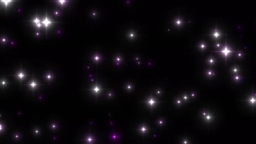 Fond étoilé à paillettes