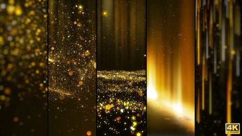 Goldpartikel-Hintergrund