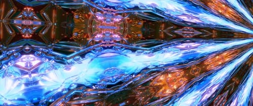 Abstract Melting Reality