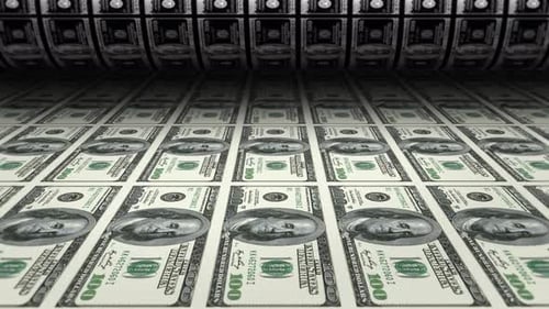 Money Printing Dollars