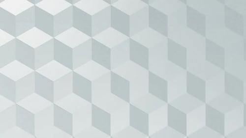 Abstract Geometric Cubes Seamless Animated Background