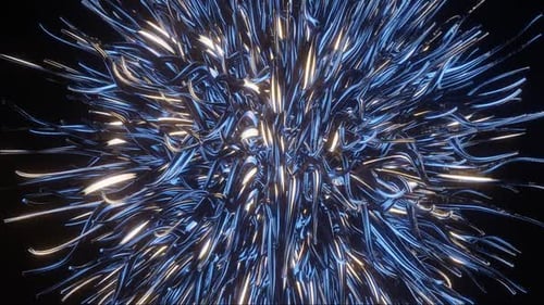 HD EDM Neon Motion Background | Futuristic Electronic Music Loop