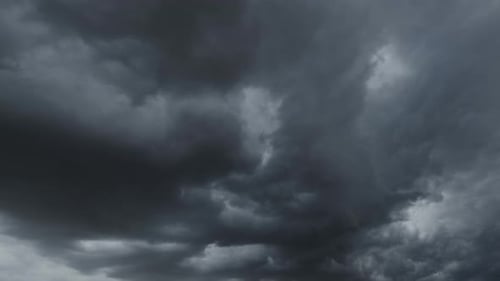 Dark Storm Clouds Moving