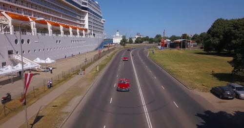 el ferry de cruceros MSC Orchestra atracó en Riga