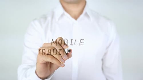 Aplicativo de negociação móvel