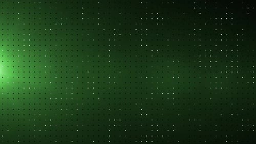 Abstract Digital Grid Background with Flickering Dots Loop