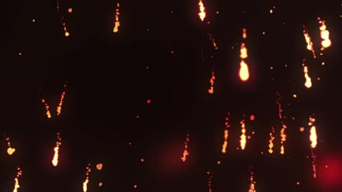 Fire Fall Background Loop