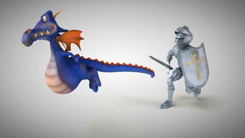 Knight and Dragon