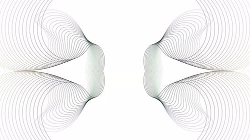 Dynamic Abstract Flowing Lines Motion Background