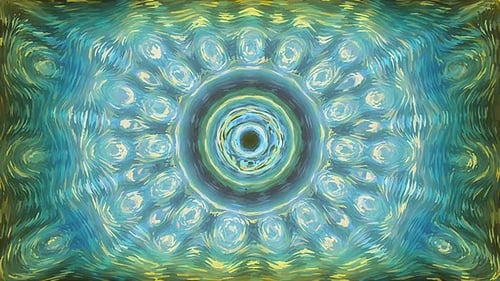 Abstrakte Pinselfarben vj loop