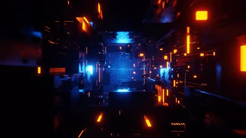 Tunnel Sci Fi Environment B0003