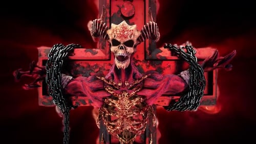 The Hell Creature VJ Loop