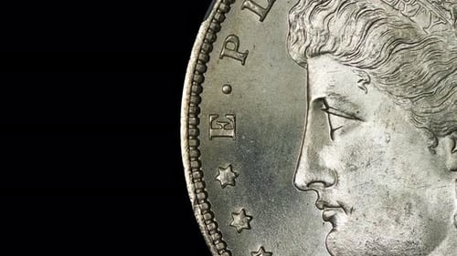 Silver Morgan Dollar Coin