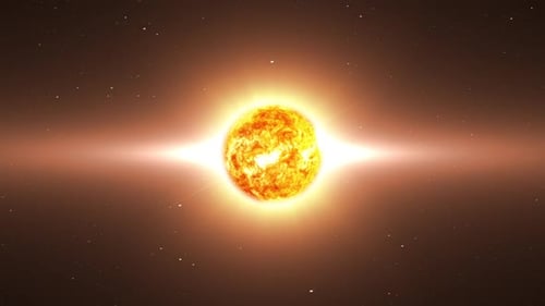 le soleil ou toute autre étoile de l'espace